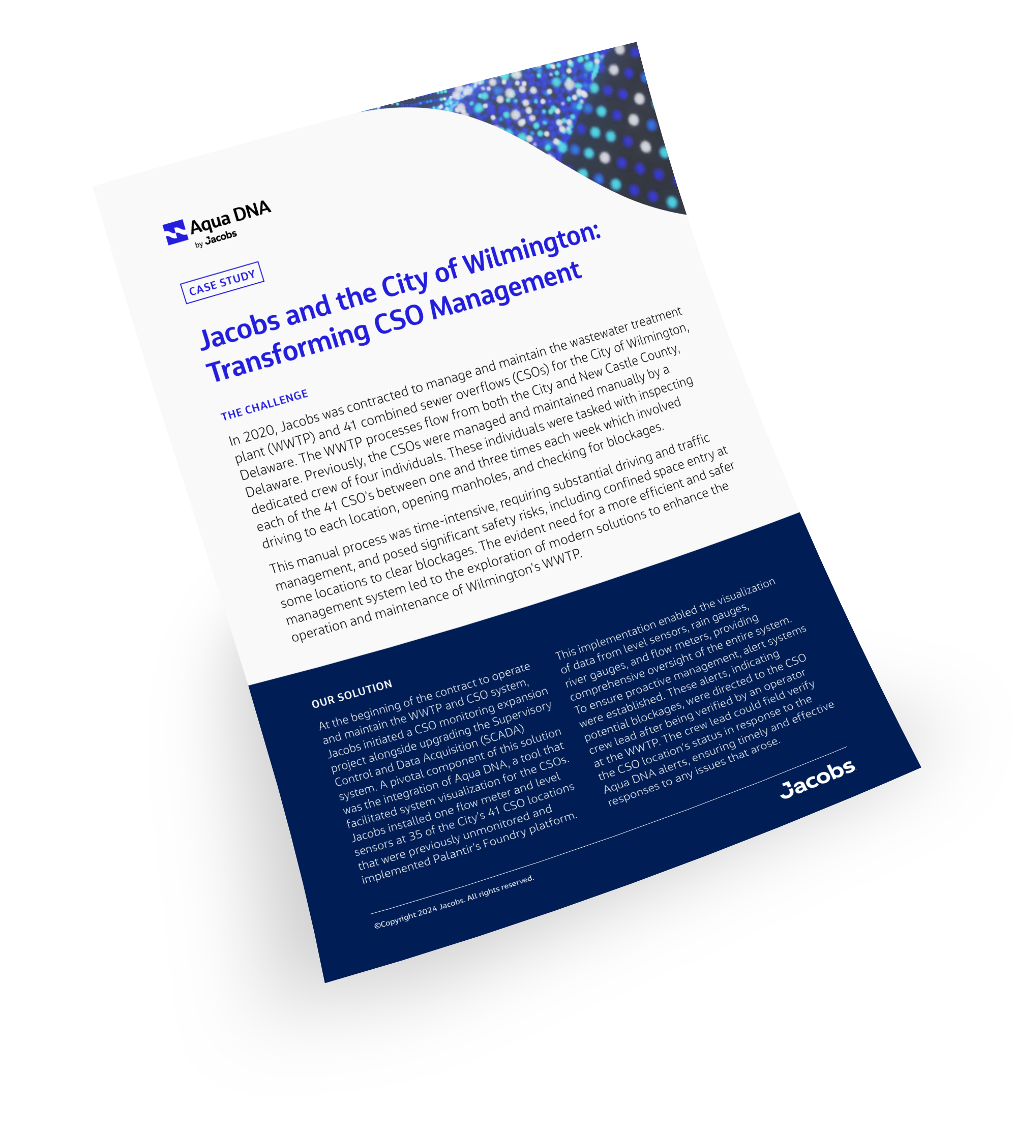 Aqua DNA Wilmington CSO management case study mockup